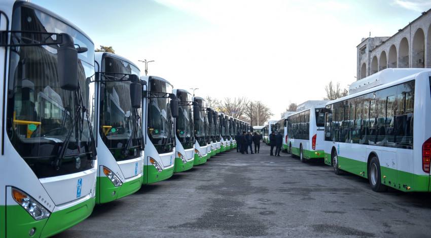 Схемы движения 120 новых автобусов